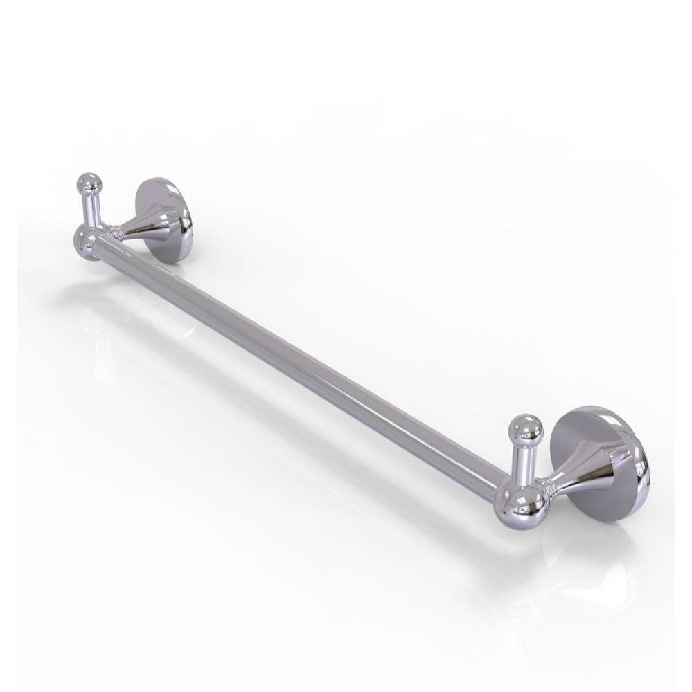 Shadwell Collection 24 Inch Towel Bar with Integrated Hooks