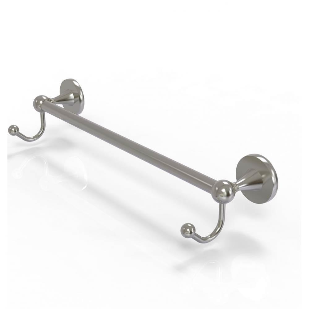 Shadwell Collection 36 Inch Towel Bar with Integrated Hooks