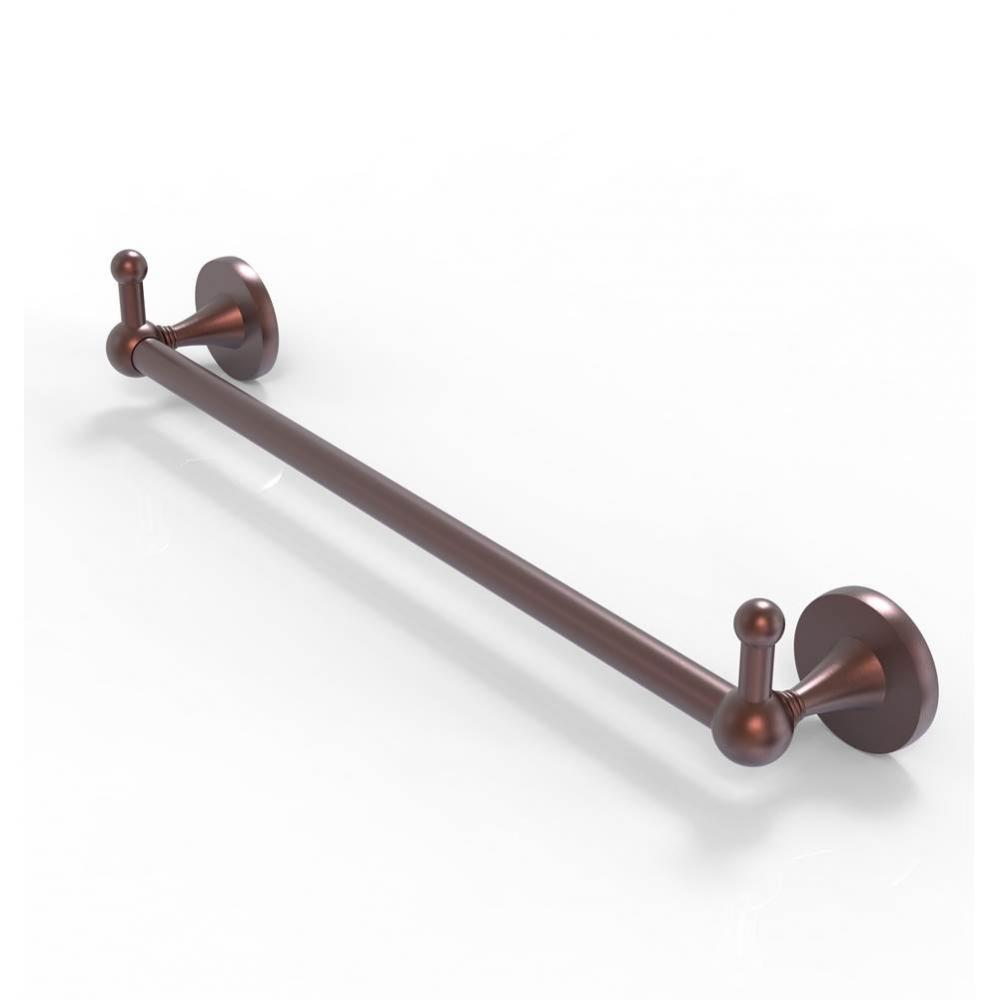 Shadwell Collection 36 Inch Towel Bar with Integrated Hooks