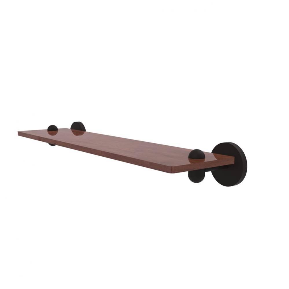Tango Collection 22 Inch Solid IPE Ironwood Shelf