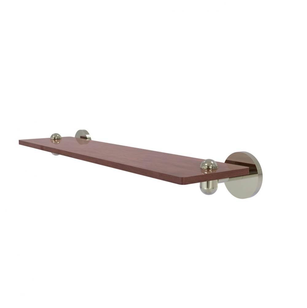 Tango Collection 22 Inch Solid IPE Ironwood Shelf