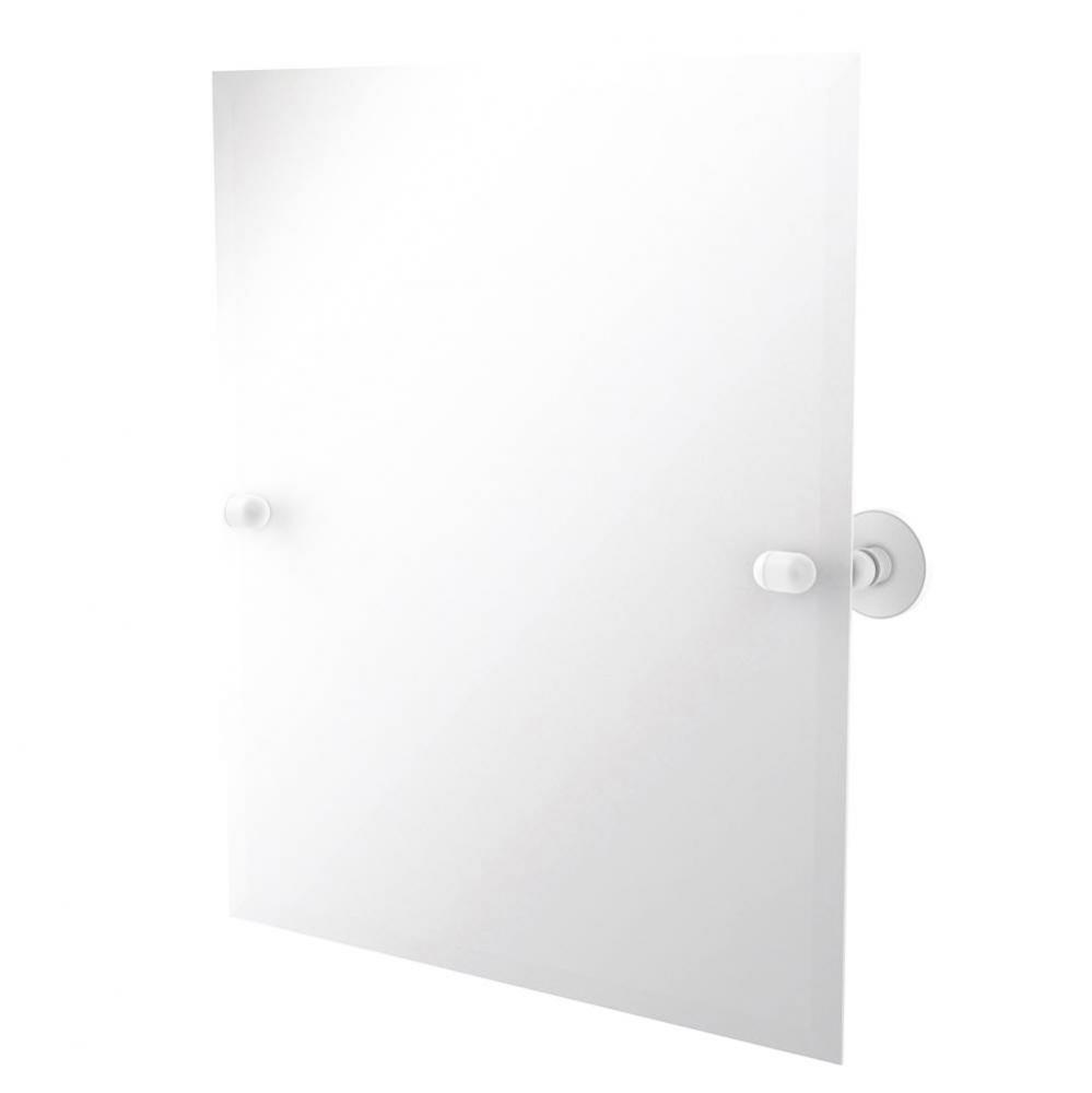 Frameless Rectangular Tilt Mirror with Beveled Edge