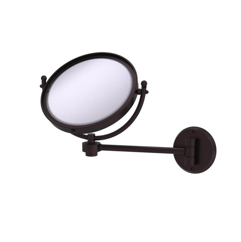 8 Inch Wall Mounted Make-Up Mirror 3X Magnification