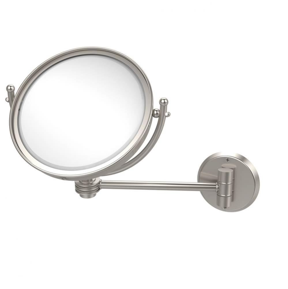 8 Inch Wall Mounted Make-Up Mirror 3X Magnification