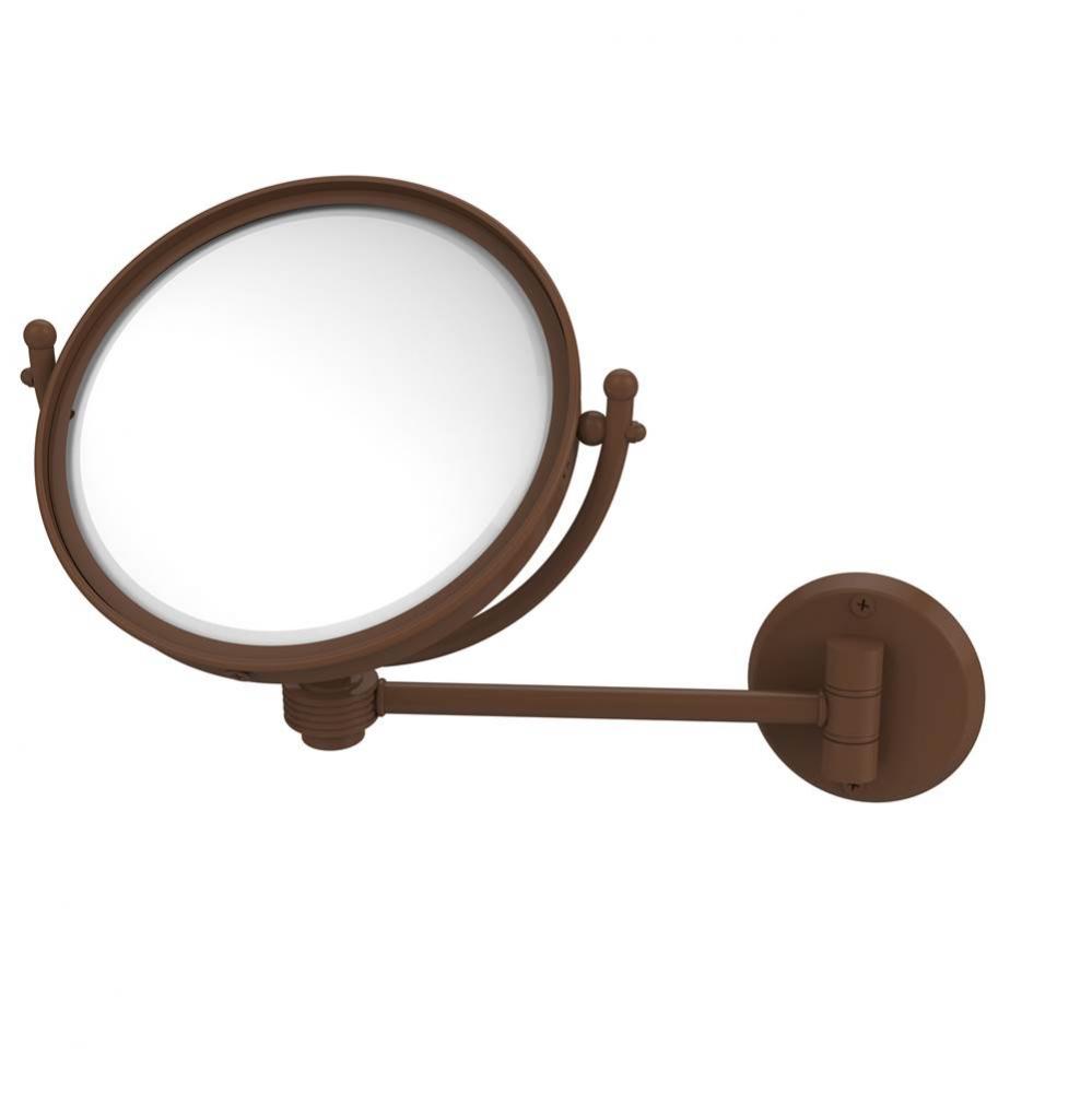 8 Inch Wall Mounted Make-Up Mirror 3X Magnification