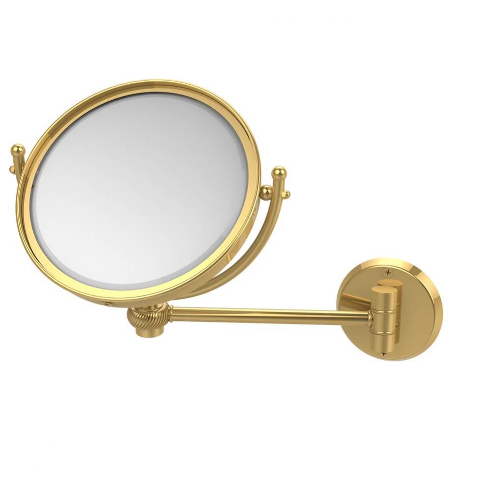 8 Inch Wall Mounted Make-Up Mirror 5X Magnification