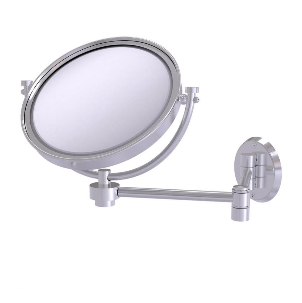 8 Inch Wall Mounted Extending Make-Up Mirror 3X Magnification