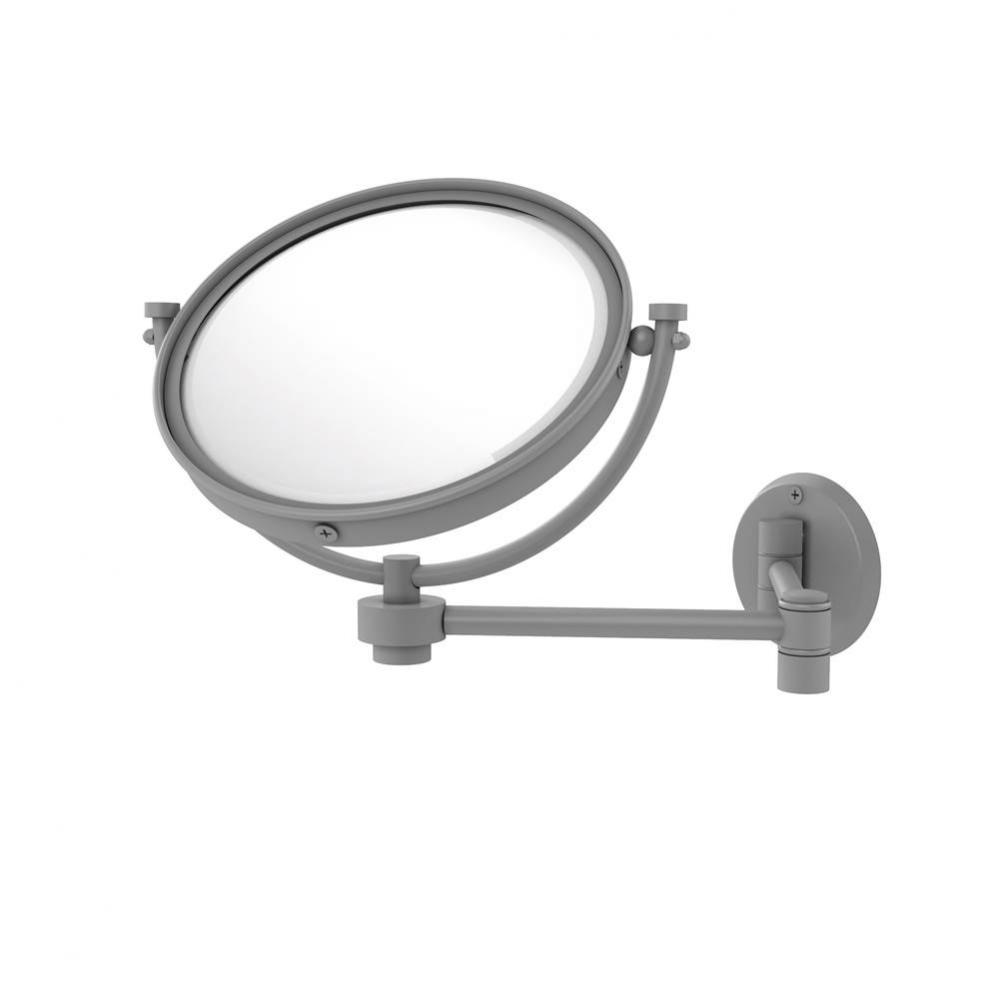 8 Inch Wall Mounted Extending Make-Up Mirror 5X Magnification