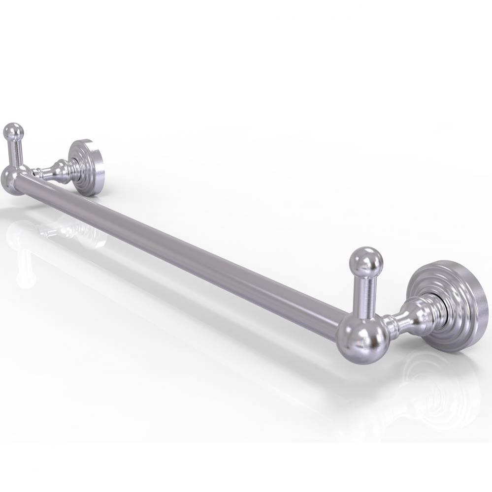 Waverly Place Collection 30 Inch Towel Bar with Integrated Hooks