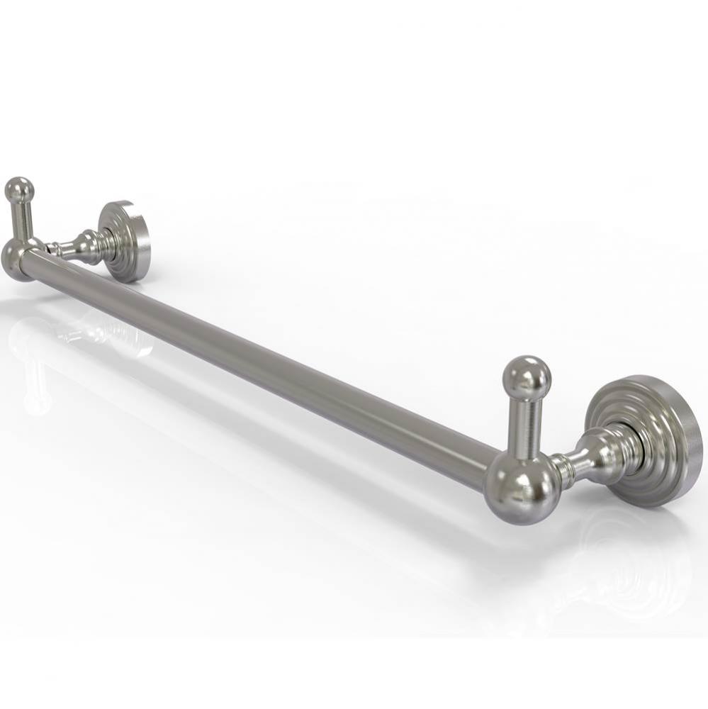Waverly Place Collection 30 Inch Towel Bar with Integrated Hooks