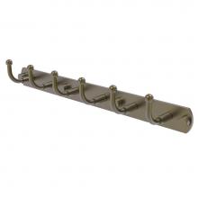 Allied Brass 1020-6-ABR - Skyline Collection 6 Position Tie and Belt Rack
