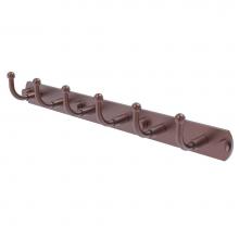 Allied Brass 1020-6-CA - Skyline Collection 6 Position Tie and Belt Rack