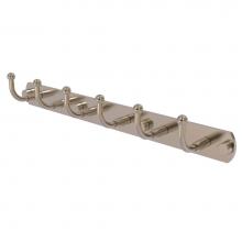 Allied Brass 1020-6-PEW - Skyline Collection 6 Position Tie and Belt Rack