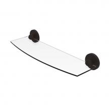 Allied Brass 1033/18-ORB - Skyline Collection 18 Inch Glass Shelf