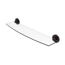 Allied Brass 1033/24-ABZ - Skyline Collection 24 Inch Glass Shelf