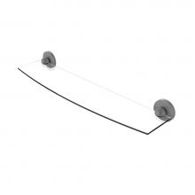 Allied Brass 1033/24-GYM - Skyline Collection 24 Inch Glass Shelf