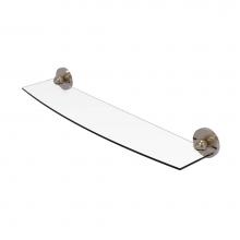 Allied Brass 1033/24-PEW - Skyline Collection 24 Inch Glass Shelf