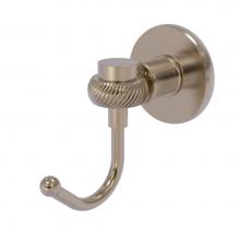 Allied Brass 2020T-PEW - Continental Collection Robe Hook with Twist Accents