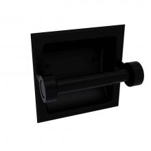Allied Brass 2024-C-BKM - Continental Collection Recessed Toilet Tissue Holder