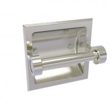 Allied Brass 2024-C-SN - Continental Collection Recessed Toilet Tissue Holder