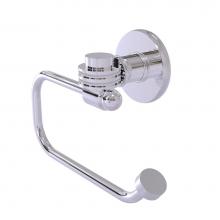 Allied Brass 2024ED-PC - Continental Collection Euro Style Toilet Tissue Holder with Dotted Accents