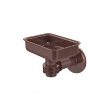 Allied Brass 2032D-CA - Continental Collection Wall Mounted Soap Dish Holder with Dotted Accents