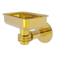 Allied Brass 2032D-PB - Continental Collection Wall Mounted Soap Dish Holder with Dotted Accents