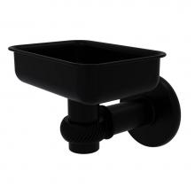 Allied Brass 2032T-BKM - Continental Collection Wall Mounted Soap Dish Holder with Twist Accents