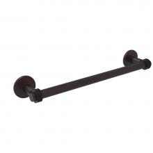 Allied Brass 2051D/36-VB - Continental Collection 36 Inch Towel Bar with Dotted Detail
