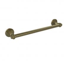 Allied Brass 2051T/24-ABR - Continental Collection 24 Inch Towel Bar with Twist Detail