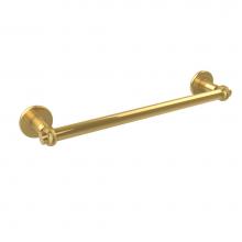 Allied Brass 2051T/24-PB - Continental Collection 24 Inch Towel Bar with Twist Detail