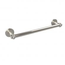 Allied Brass 2051T/24-PNI - Continental Collection 24 Inch Towel Bar with Twist Detail