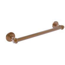Allied Brass 2051T/30-BBR - Continental Collection 30 Inch Towel Bar with Twist Detail