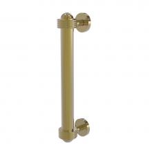 Allied Brass 402AG-UNL - 8 Inch Door Pull with Groovy Accents