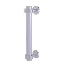 Allied Brass 402G-SCH - 8 Inch Door Pull with Groovy Accents