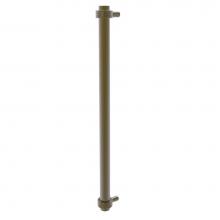 Allied Brass 402G-RP-ABR - 18 Inch Refrigerator Pull with Groovy Accents