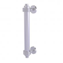 Allied Brass 403G-SCH - 8 Inch Door Pull with Groovy Accents