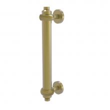 Allied Brass 403T-SBR - 8 Inch Door Pull with Twisted Accents