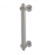 Allied Brass 403T-SN - 8 Inch Door Pull with Twisted Accents