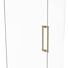 Allied Brass 404-18BB-UNL - Contemporary 18 Inch Back to Back Shower Door Pull