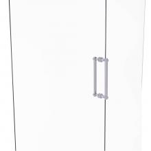 Allied Brass 404D-12BB-SCH - Contemporary 12 Inch Back to Back Shower Door Pull with Dotted Accent