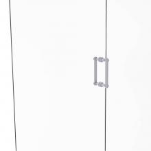 Allied Brass 404D-8BB-SCH - Contemporary 8 Inch Back to Back Shower Door Pull with Dotted Accent