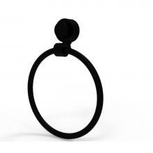 Allied Brass 416D-BKM - Venus Collection Towel Ring with Dotted Accent