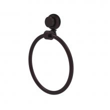 Allied Brass 416T-ABZ - Venus Collection Towel Ring with Twist Accent