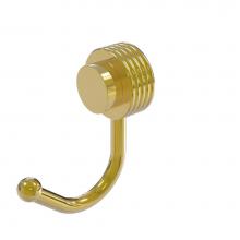 Allied Brass 420G-PB - Venus Collection Robe Hook with Groovy Accents