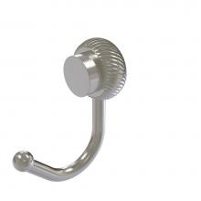 Allied Brass 420T-SN - Venus Collection Robe Hook with Twisted Accents
