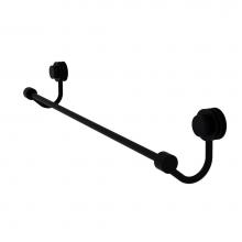 Allied Brass 421D/30-BKM - Venus Collection 30 Inch Towel Bar with Dotted Accent