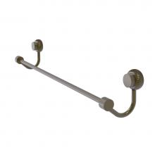 Allied Brass 421T/24-ABR - Venus Collection 24 Inch Towel Bar with Twist Accent