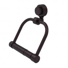 Allied Brass 424G-ABZ - Venus Collection 2 Post Toilet Tissue Holder with Groovy Accents