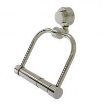 Allied Brass 424G-PNI - Venus Collection 2 Post Toilet Tissue Holder with Groovy Accents